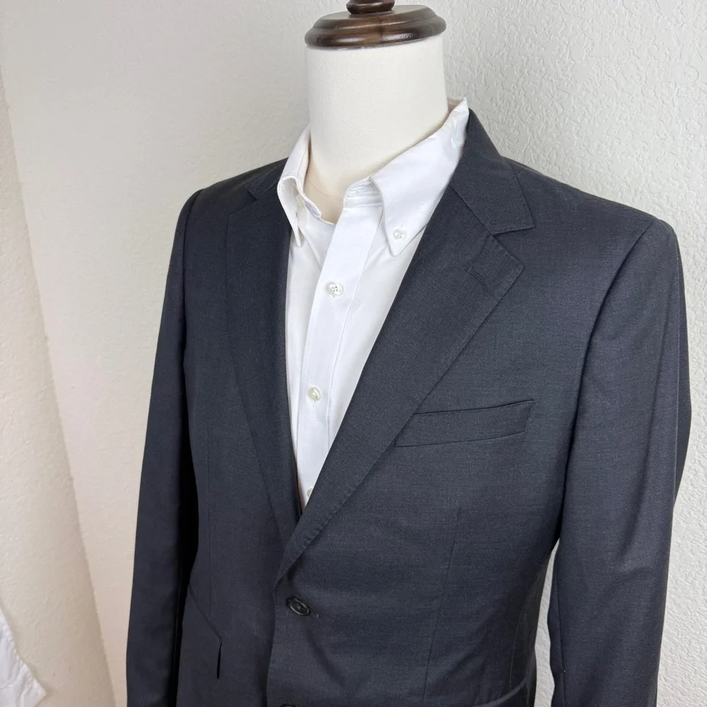 Bonobos men’s Jetsetter Italian Wool Blazer | 40R | charcoal